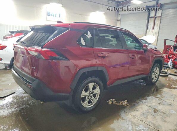2T3W1RFV3KC003330 2019 TOYOTA RAV4 Красный Задняя правая четверть