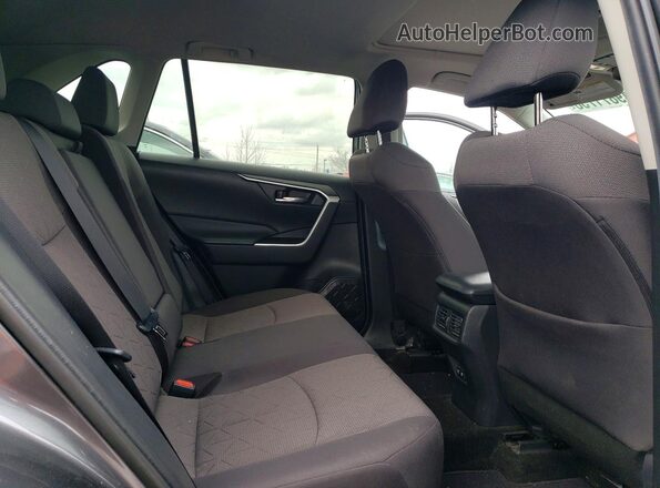 2T3W1RFV3LC037561 2020 TOYOTA RAV4 Серебряный Вид задней части салона