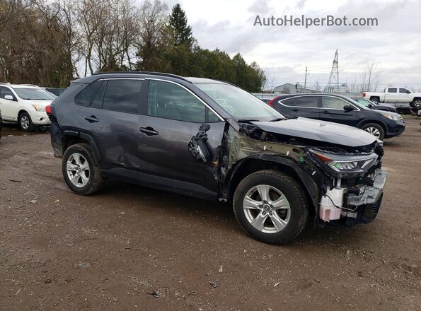 2T3W1RFV3LC037561 2020 TOYOTA RAV4 Серебряный Передняя правая четверть