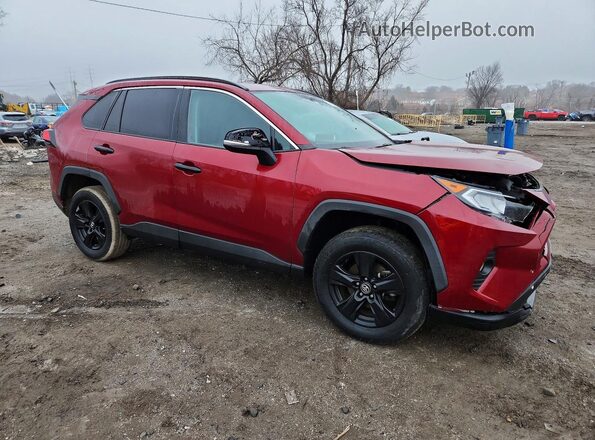 2T3W1RFV3LC071421 2020 TOYOTA LE Red Передня права чверть