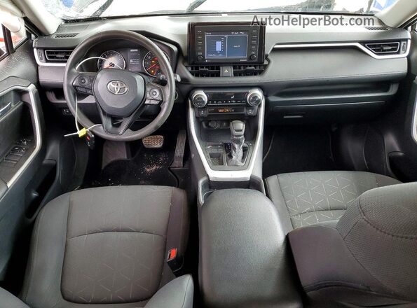2T3W1RFV3MW138244 2021 TOYOTA RAV4 Silver Вид панелі приладів
