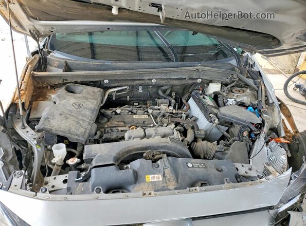 2T3W1RFV3MW138244 2021 TOYOTA RAV4 Silver Вид задньої частини салону