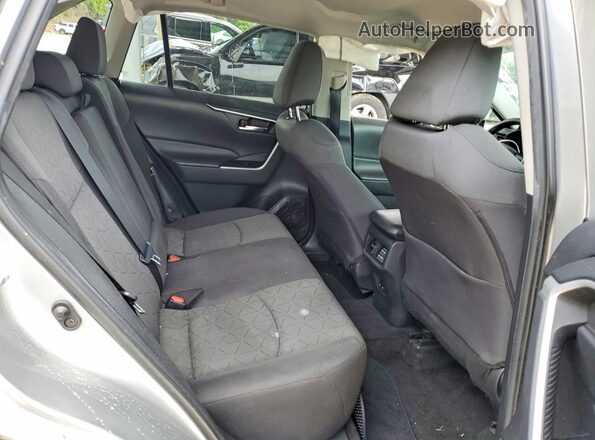 2T3W1RFV3MW138244 2021 TOYOTA RAV4 Silver Вид задніх сидінь