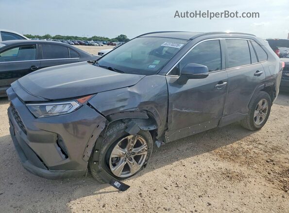 2T3W1RFV4KW047173 2019 TOYOTA RAV4 Gray Vista tres cuartos delantera izquierda
