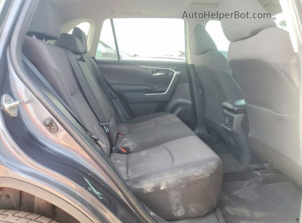 2T3W1RFV4KW047173 2019 TOYOTA RAV4 Gray Vista interior trasera