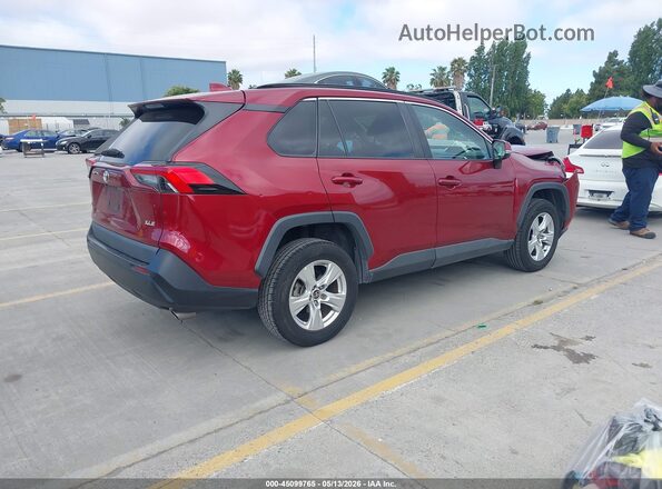 2T3W1RFV4MW134820 2021 TOYOTA LE Red Задня права чверть
