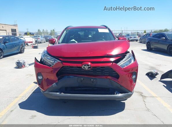 2T3W1RFV4MW134820 2021 TOYOTA LE Red Вид щитка приладів