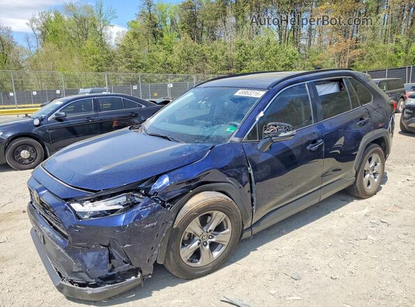 2T3W1RFV4RW344700 2024 TOYOTA RAV4 Синий Передняя левая четверть