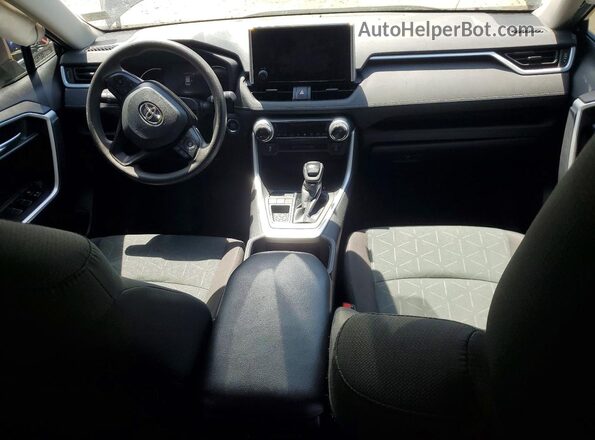 2T3W1RFV4RW344700 2024 TOYOTA RAV4 Синий Вид панели приборов