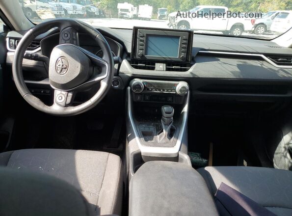 2T3W1RFV5KW011573 2019 TOYOTA RAV4 Black Առջևի վահանակի տեսք