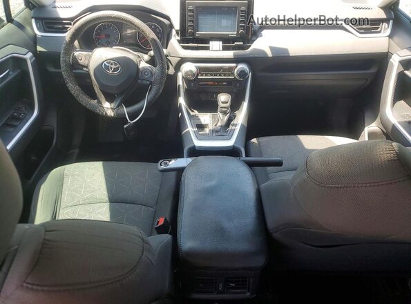 2T3W1RFV5LC064597 2020 TOYOTA RAV4 Black Dashboard view