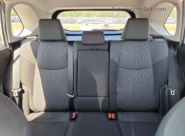 2T3W1RFV5LC070142 2020 TOYOTA RAV4 Серебряный Вид задних сидений