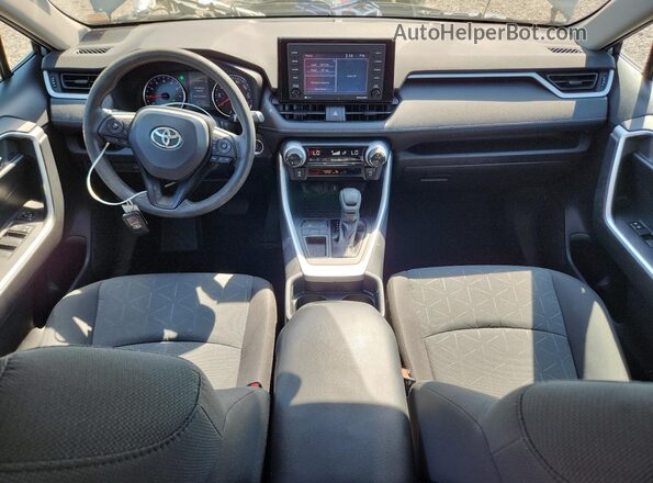 2T3W1RFV5LC070142 2020 TOYOTA RAV4 Серебряный Вид панели приборов