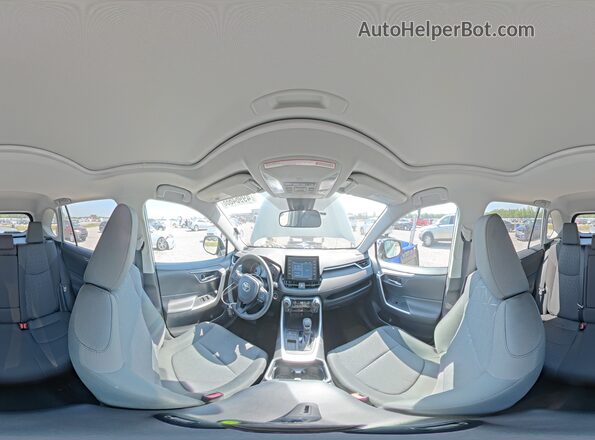 2T3W1RFV5LC070142 2020 TOYOTA RAV4 Серебряный Панорамный вид салона 360°