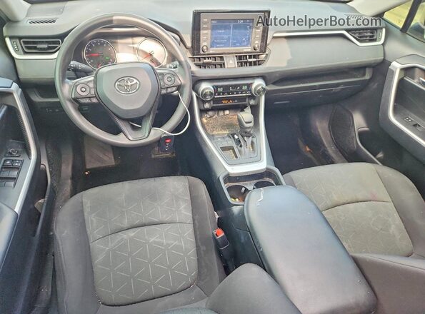 2T3W1RFV5MW155580 2021 TOYOTA RAV4 Синий Вид панели приборов