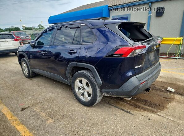 2T3W1RFV5MW155580 2021 TOYOTA RAV4 Синий Задняя левая четверть