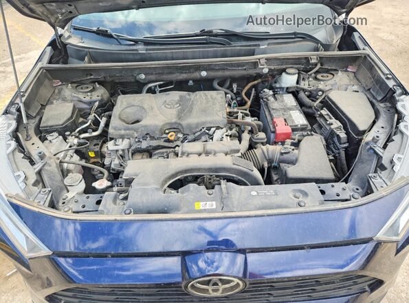 2T3W1RFV5MW155580 2021 TOYOTA RAV4 Синий Вид задней части салона