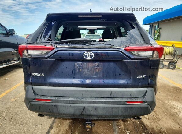 2T3W1RFV5MW155580 2021 TOYOTA RAV4 Синий Вид сзади
