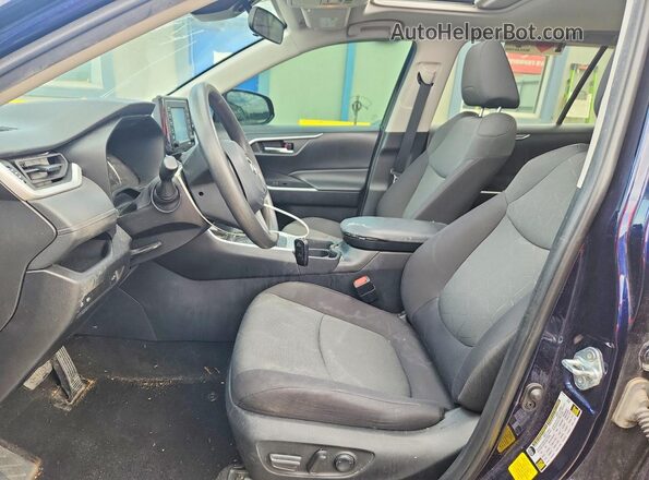 2T3W1RFV5MW155580 2021 TOYOTA RAV4 Синий Вид салона спереди