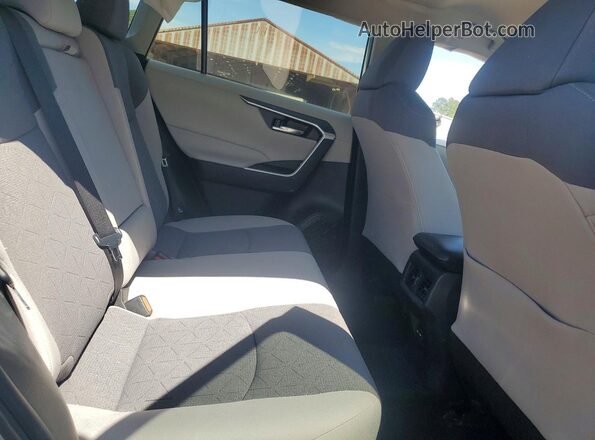 2T3W1RFV5NW231087 2022 TOYOTA RAV4 Gray Widok wnętrza z tyłu