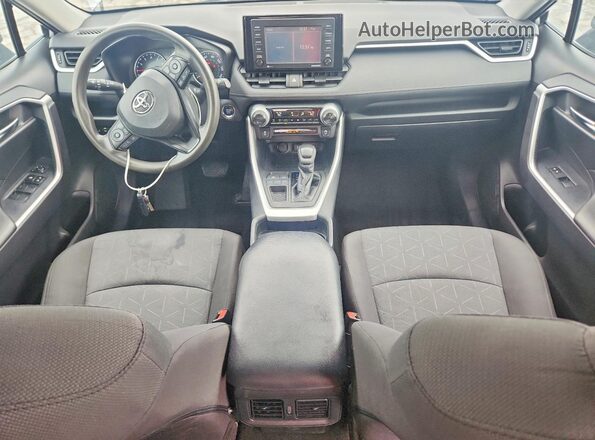 2T3W1RFV6LC045766 2020 TOYOTA RAV4 Silver Dashboard view