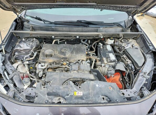 2T3W1RFV6NW206196 2022 TOYOTA RAV4 Gray Widok wnętrza z tyłu