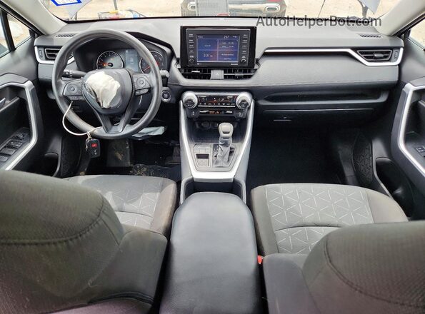 2T3W1RFV6NW206196 2022 TOYOTA RAV4 Gray Widok deski rozdzielczej