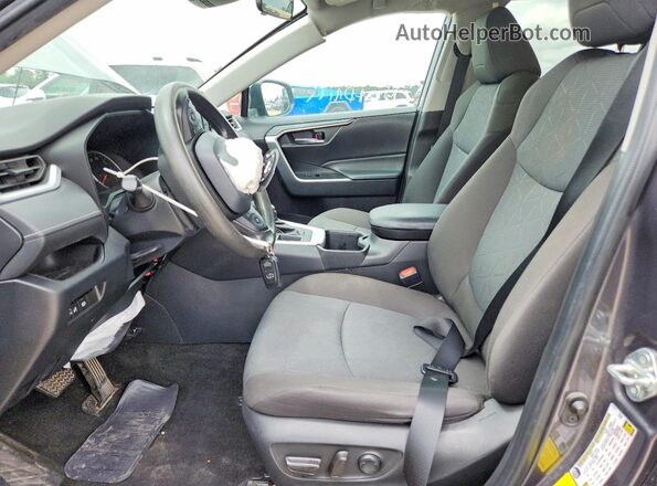 2T3W1RFV6NW206196 2022 TOYOTA RAV4 Gray Widok wnętrza z przodu
