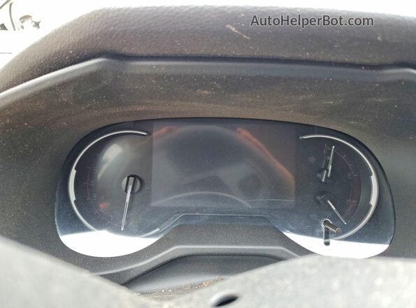 2T3W1RFV6SC310541 2025 TOYOTA LE Черный Вид щитка приборов