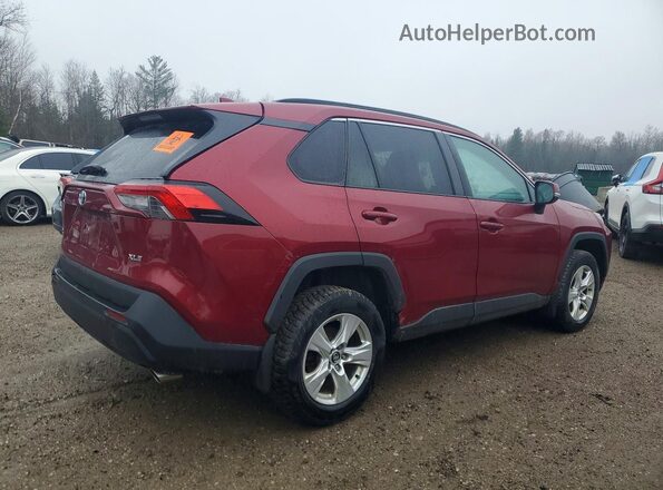 2T3W1RFV7LC034999 2020 TOYOTA RAV4 Красный Задняя правая четверть