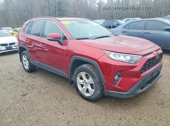 2T3W1RFV7LC034999 2020 TOYOTA RAV4 Красный Передняя правая четверть