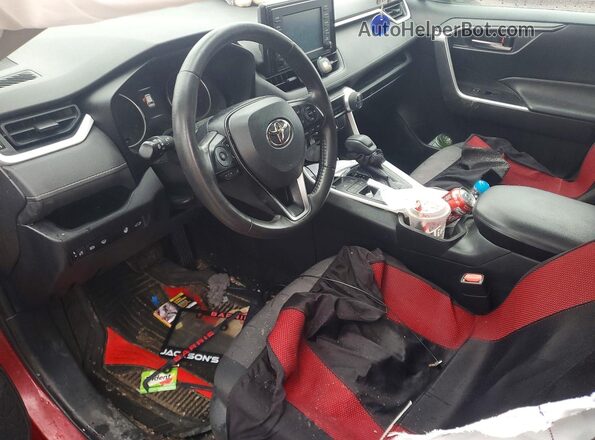 2T3W1RFV7LC034999 2020 TOYOTA RAV4 Красный Вид панели приборов