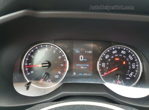 2T3W1RFV7LW080122 2020 TOYOTA RAV4 Угольный 