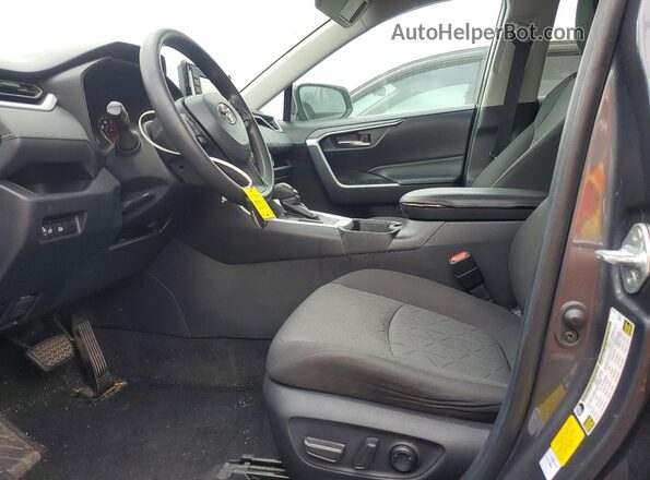 2T3W1RFV7LW080122 2020 TOYOTA RAV4 Угольный Вид салона спереди