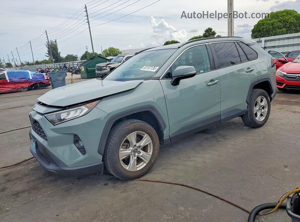 2T3W1RFV8KC015716 2019 TOYOTA RAV4 Серый Передняя левая четверть