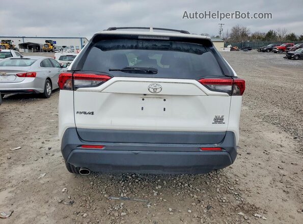 2T3W1RFV8KW057558 2019 TOYOTA RAV4 Белый Вид сзади