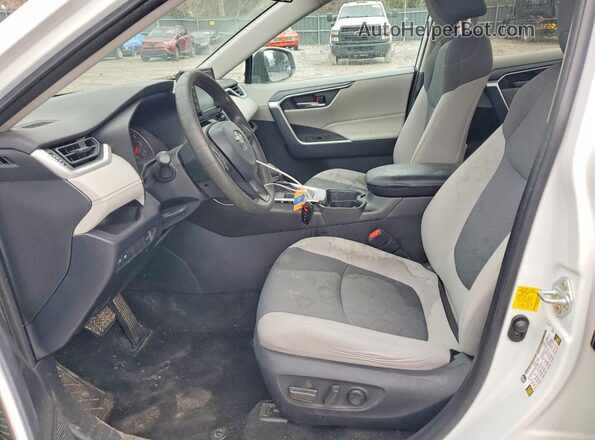 2T3W1RFV8KW057558 2019 TOYOTA RAV4 Белый Вид салона спереди
