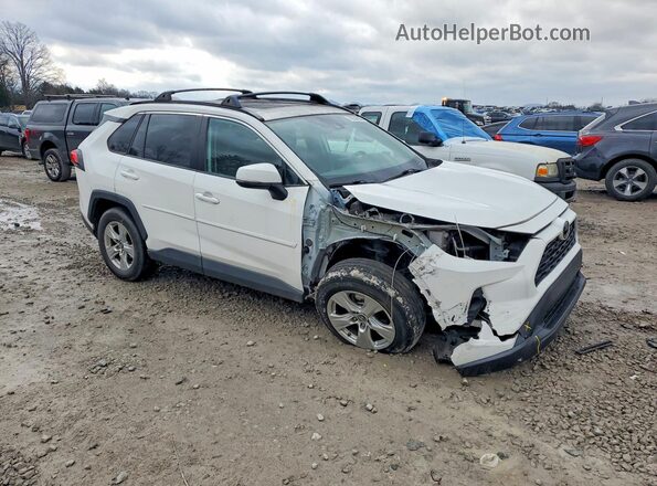2T3W1RFV8KW057558 2019 TOYOTA RAV4 Белый Передняя правая четверть