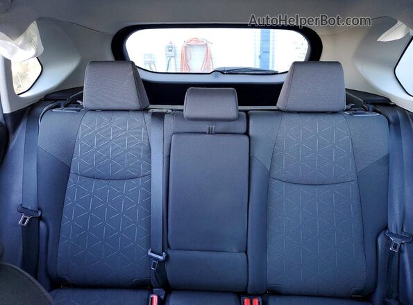 2T3W1RFV8PC243397 2023 TOYOTA RAV4 Gray Вид задніх сидінь