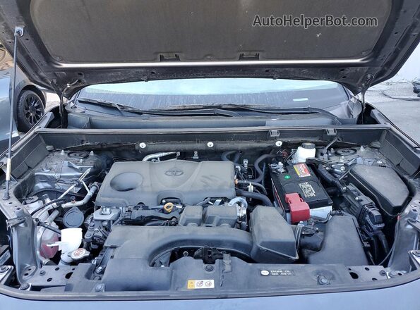 2T3W1RFV8PC243397 2023 TOYOTA RAV4 Gray Вид підкапотного простору