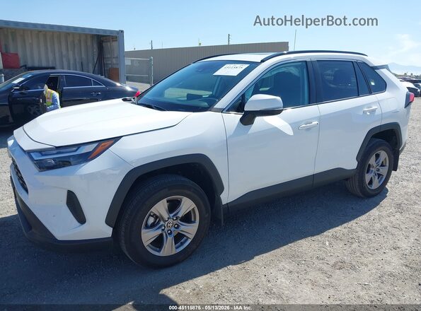 2T3W1RFV8PW240742 2023 TOYOTA RAV4 White Առջևի ձախ երեք քառորդ տեսարան