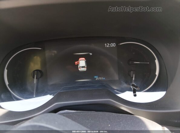 2T3W1RFV8SW383148 2025 TOYOTA LE Белый Вид задних сидений