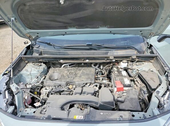 2T3W1RFV9NW192018 2022 TOYOTA LE Зеленый Вид подкапотного пространства