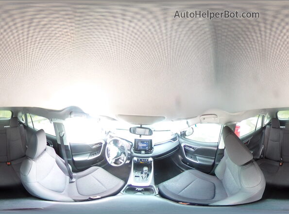 2T3W1RFVXMC102858 2021 TOYOTA RAV4 Серебряный Панорамный вид салона 360°