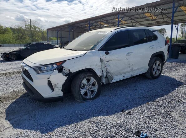 2T3W1RFVXMC167029 2021 TOYOTA RAV4 Белый Передняя левая четверть