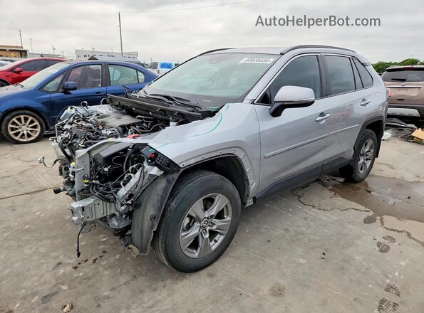 2T3W1RFVXRW348525 2024 TOYOTA RAV4 Silver Առջևի ձախ երեք քառորդ տեսարան