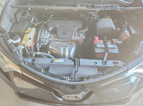 2T3WFREV0HW340600 2017 TOYOTA RAV4 Черный Вид подкапотного пространства