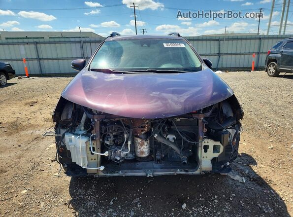 2T3WFREV1JW415908 2018 TOYOTA RAV4 Burgundy Widok z przodu