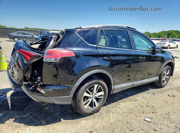 2T3WFREV2HW344986 2017 TOYOTA RAV4 Черный Задняя правая четверть