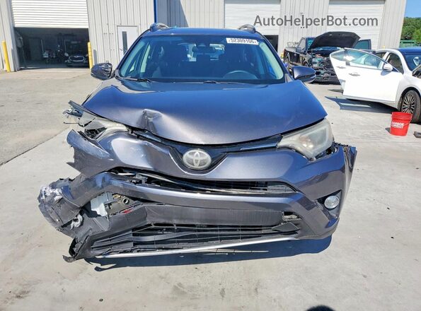 2T3WFREV5HW337904 2017 TOYOTA RAV4 Gray წინა ხედი